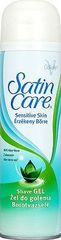 Gillette Satin Care Sensitive Żel do golenia dla kobiet 200 ml