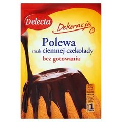 Delecta Polewa smak ciemnej czekolady