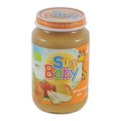 Baby Sun  Deser jabłko-gruszka - po 4 miesiącu BIO