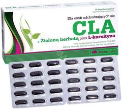 Olimp Laboratories CLA z zieloną herbatą plus l-karnityna 1000 mg