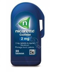 Nicorette Coolmint 2 mg Tabletki do ssania
