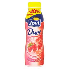 Jovi Duet Napój jogurtowy o smaku malina-czerwona porzeczka