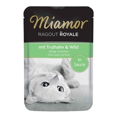 Miamor Ragout Royale indyk i dziczyzna w sosie dla kotów