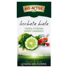 Big-Active Herbata biała tajska cytryna i kwiat granatu (20 torebek)