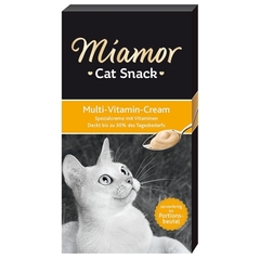 Miamor Multivitamin Cream pasta dla kotów 6x15g 