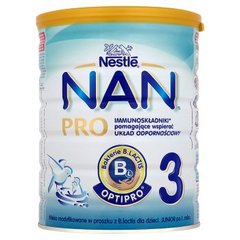 Nestlé Nan Pro 3 Mleko modyfikowane w proszku z B.lactis dla dzieci Junior po 1. roku