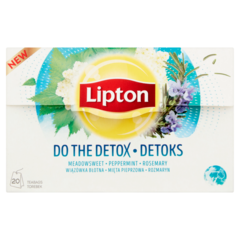 Lipton Detoks Herbatka ziołowa 32 g (20 torebek)