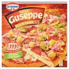 Dr. Oetker Guseppe Pizza z szynką i salami ostra