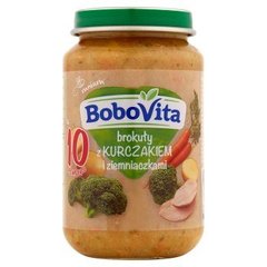 Bobovita Brokuły z kurczakiem i ziemniaczkami po 10 miesiącu